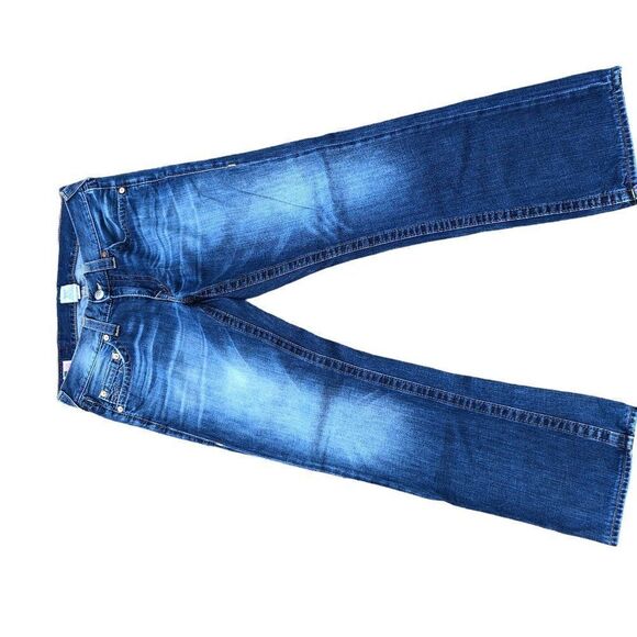 True Religion Jeans Size 32 BOBBY Blue - Picture 4 of 10